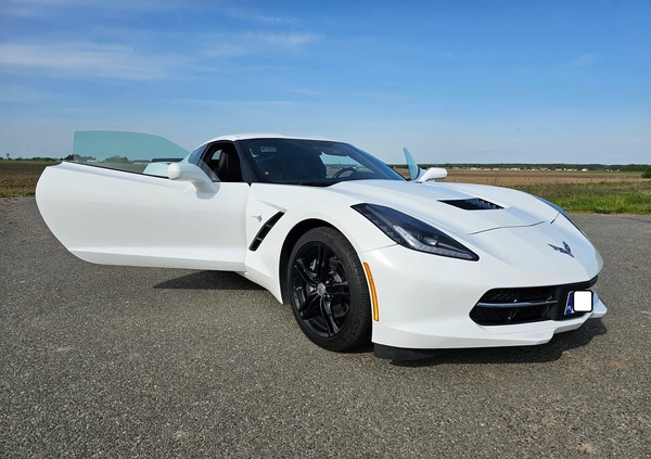 Chevrolet Corvette cena 219000 przebieg: 19640, rok produkcji 2017 z Przasnysz małe 191